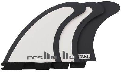 FCS II Pyzel Thruster Tri Fin Set — черный/белый — L — новый