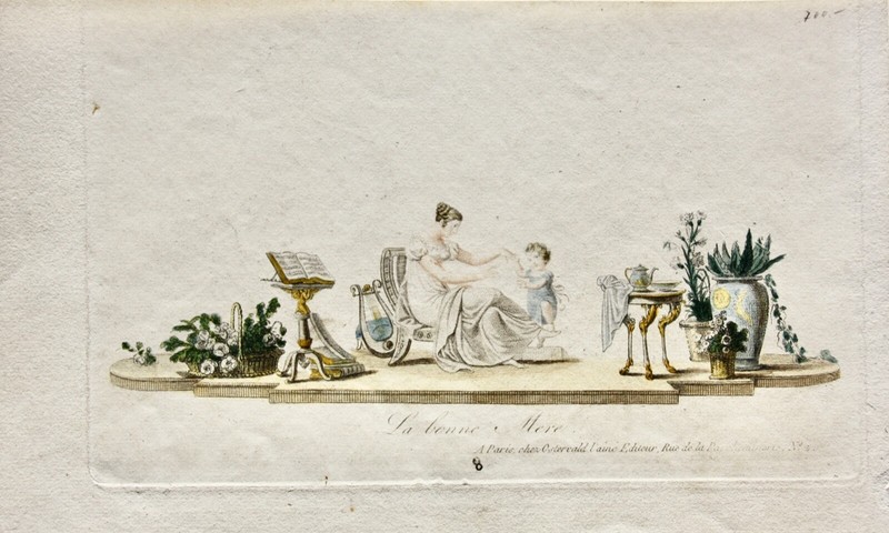 Anonymer KÃ¼Nstler, Altkol. Radierung 