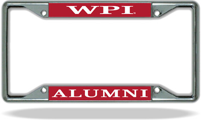 Worcester Polytechnic Institute WPI ALUMNI License Plate Frame