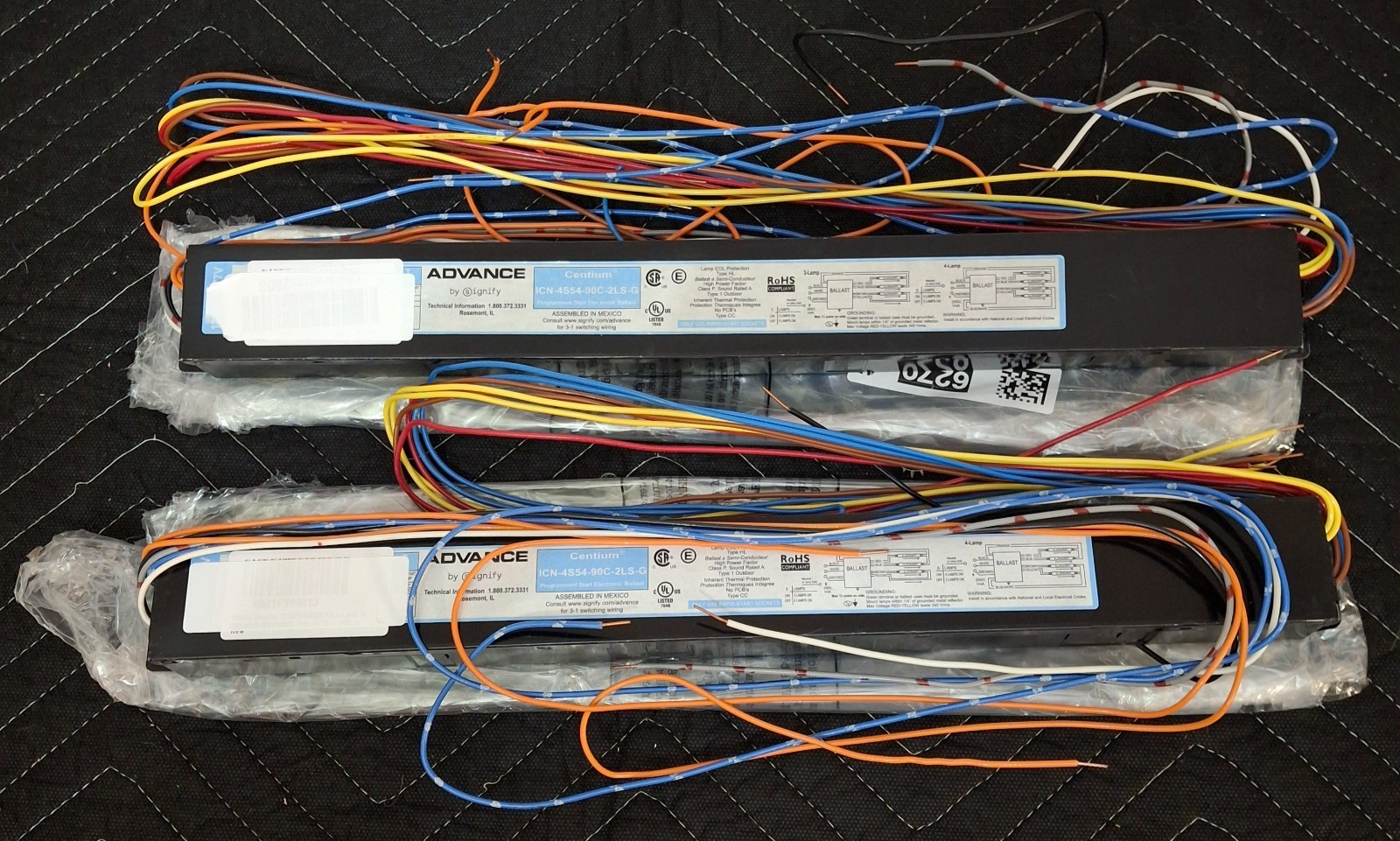 Philips Advance Centium ICN4S5490C2LSG35I Programmed Start Electronic Ballast 2x