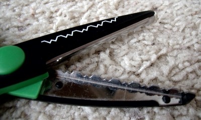 Metal & Plastic Decorative Edge Craft Scissors Scrapbooking Cards Kid's Artwork