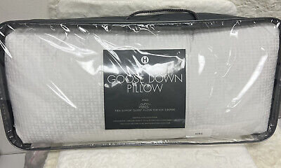Hotel Collection European White Goose Down (1) KING Pillow FIRM Support