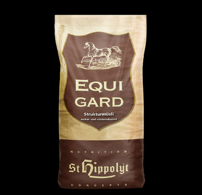 Hippolyt St. EQUIGARD MÜSLI 20 kg Pferdefutter getreidefrei Diätfutter low carb