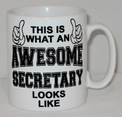 This Is What An Awesome Secretary Looks Like Mug Can Personalise Assistant Gift 