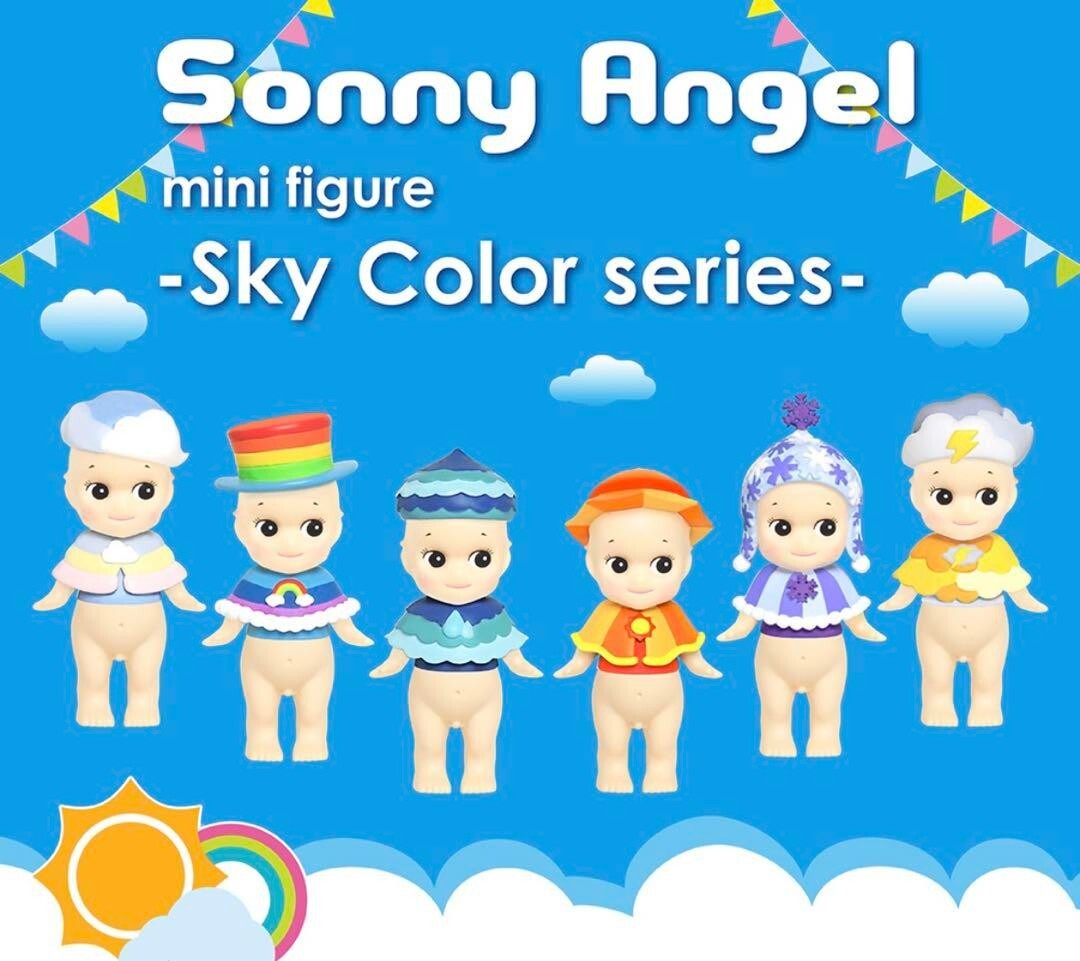 sonny angel ソニーエンジェル スカイカラーシリーズ　6種類　2017 Authentic Sonny Angel 2017 Sky Color Series Mini Figure