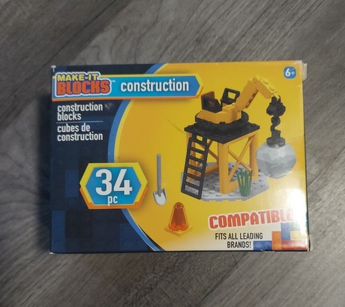 MAKE-IT BLOCKS 35 PC SET BRAND NEW CITY INFRASTRUCTURE TOY