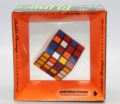 1982 Rubik's Revenge 4x4x4 Challenge Cube Puzzle *New* FREE SHIPPING