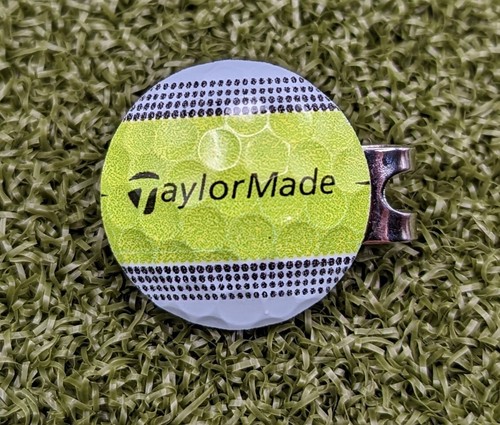TaylorMade Tour Response Real Golf Ball Marker With Magnetic Hat Clip GS
