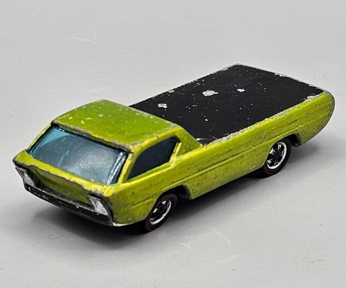 VINTAGE 1968 Hot Wheels Green Antifreeze Dodge Deora