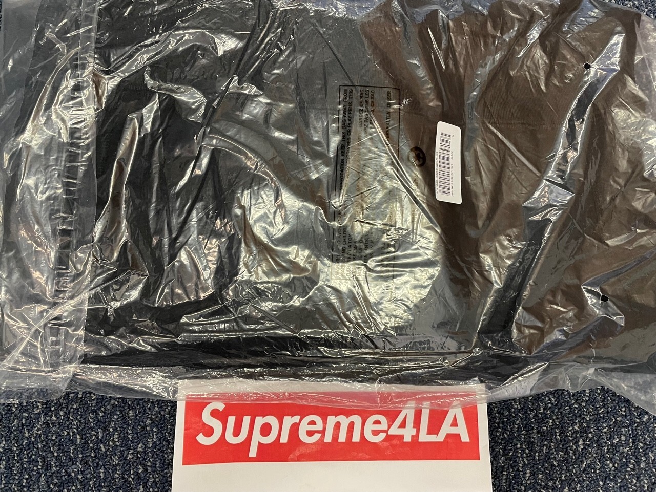 Pre-owned Supreme 21fw Box Logo Hooded Sweatshirt Black M