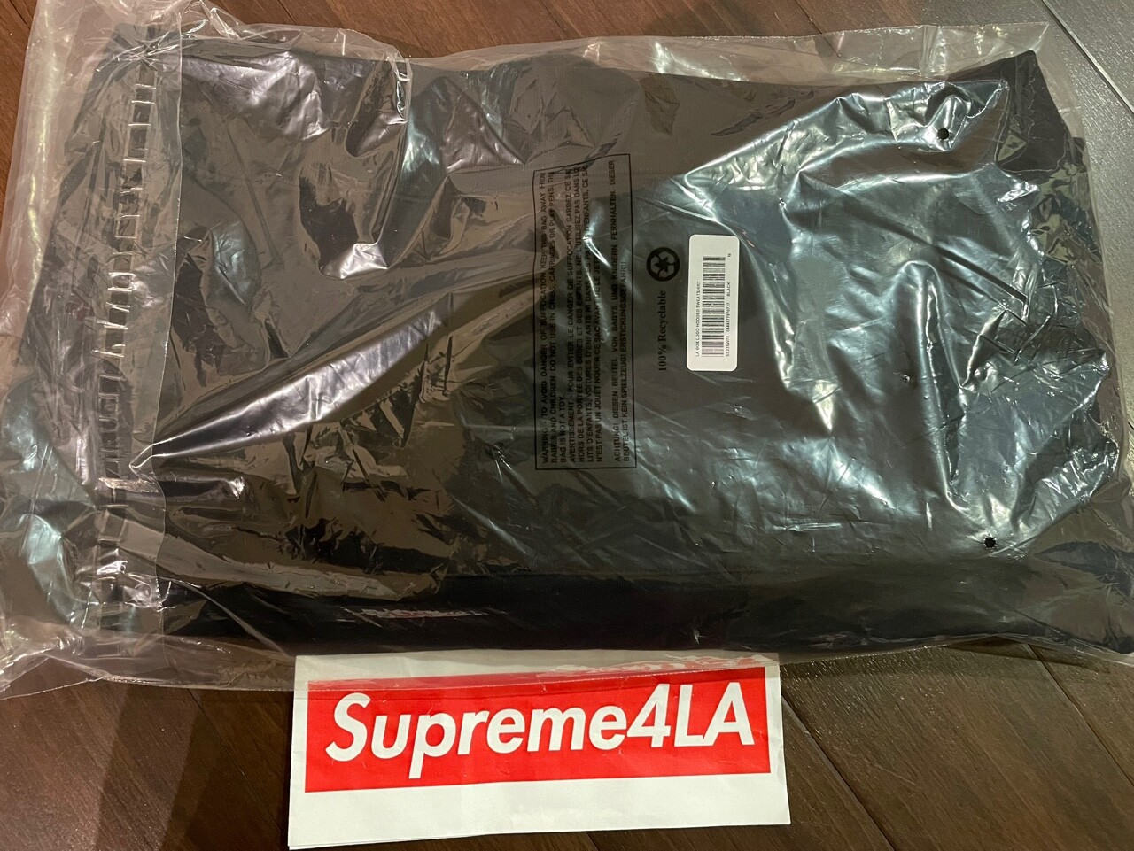 Pre-owned Supreme West Hollywood Box Logo Hooded Sweatshirt M, L, Xl In Hand In Black
