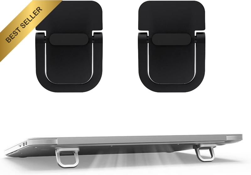 2Pcs Keyboard Stands, Mini Laptop Stand for Desk, Portable Laptop Stand Compatib