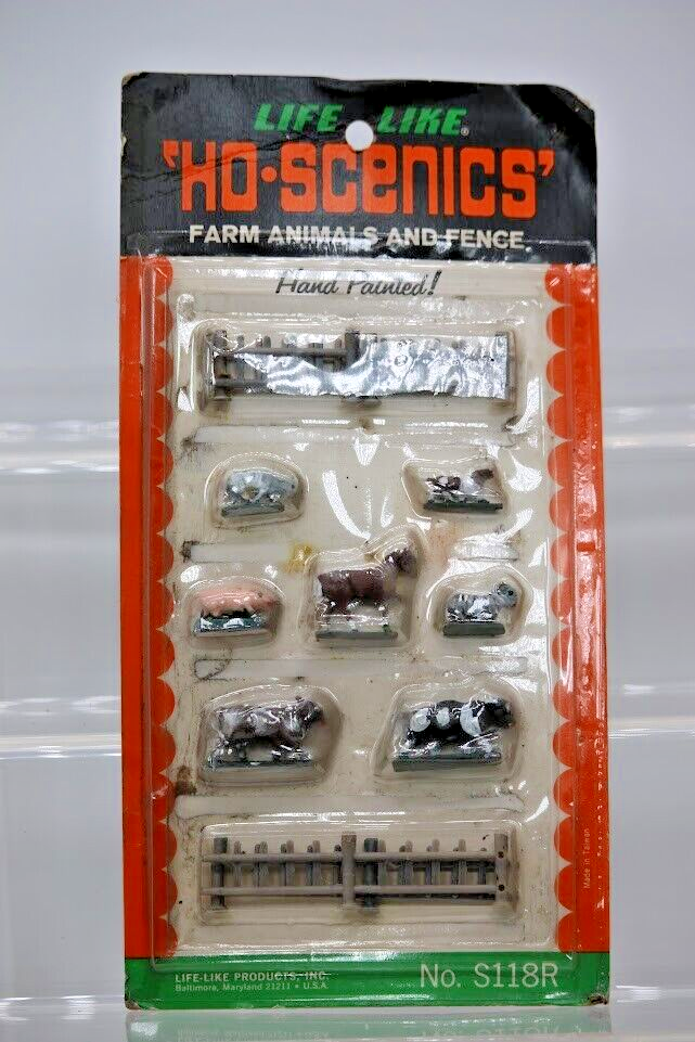 Preiser 14408 牛 1:87 HO 1:87 Preiser #14409 (30 Pc) Cows Bulls Calves Package
