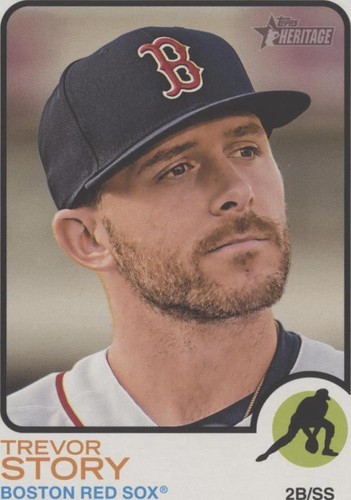 2022 Topps Heritage High Number - Trevor Story #OB-TSY