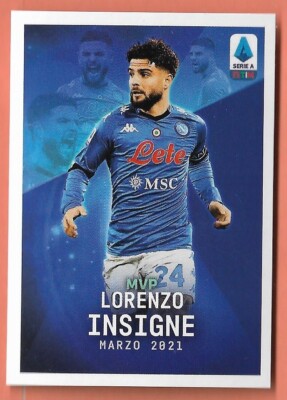 PANINI CALCIATORI 2020 2021 N.MVP7	Marzo	Most Valuable Players Insigne Napoli
