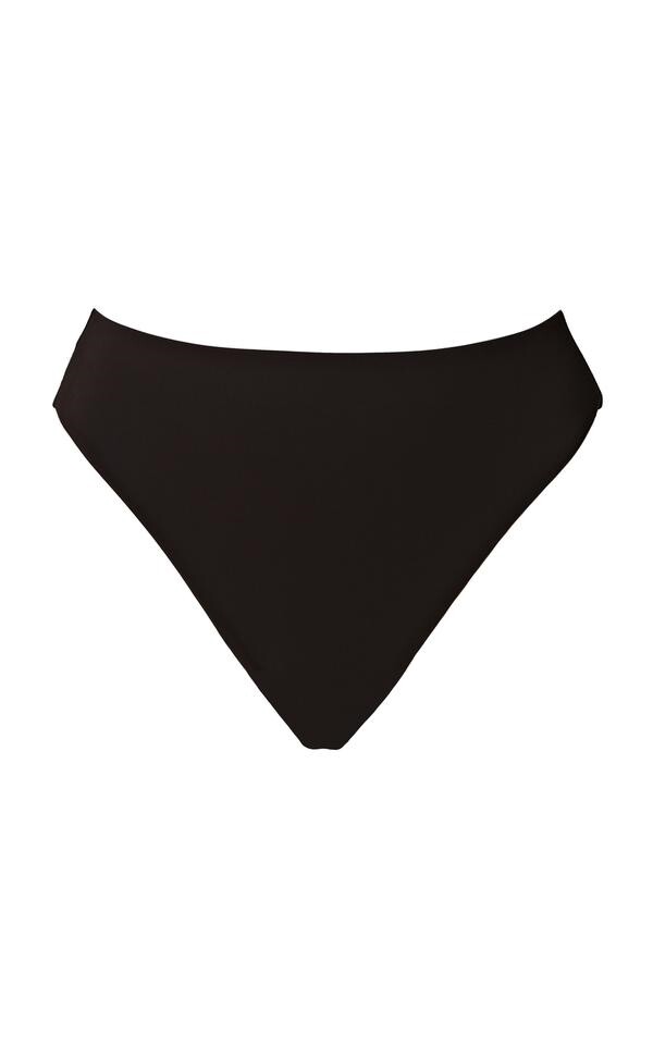 Anemos 271380 The Midi High Cut Bikini Bottom Swimwear Espresso Size Small