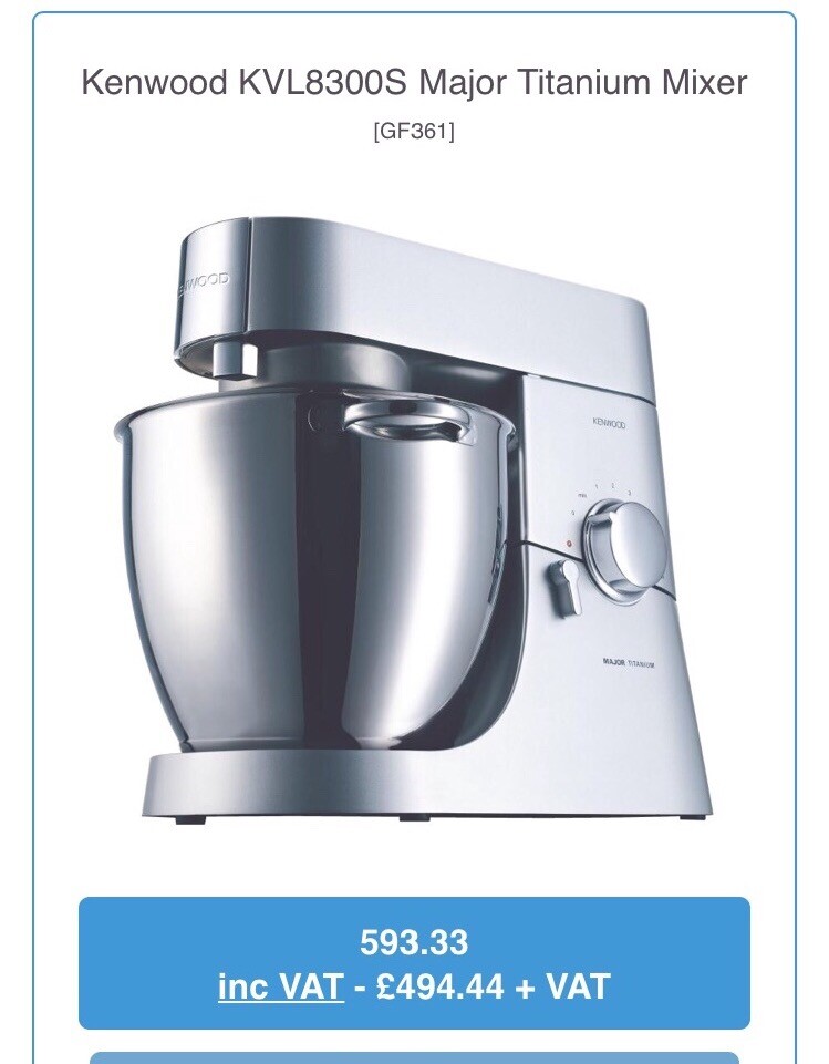 Kenwood Major food mixer and attachments in Fleet, Hampshire Gumtree