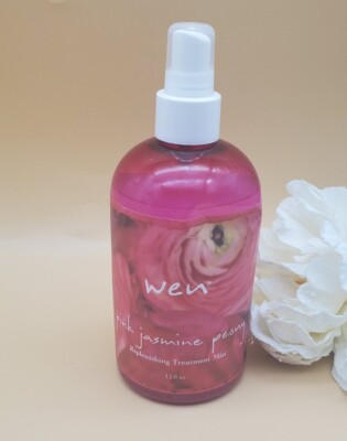 Wen By Chaz Dean Pink Jasmine Peony Replenishing Treatment Mist 12 fl New 