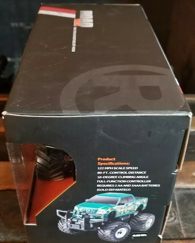 Radioshack - 1:24 Scale - Road Trek R.C. Truck (Green & Camo) - New