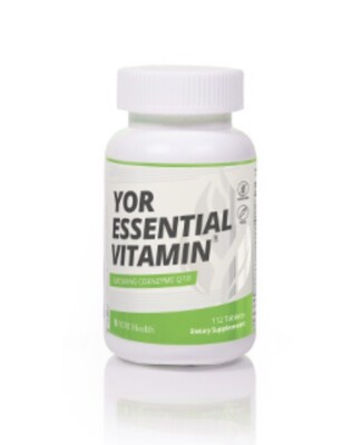 YOR Health Essential Vitamin CoQ10 Natural Enzyme Multivitamin - Vegan & GF
