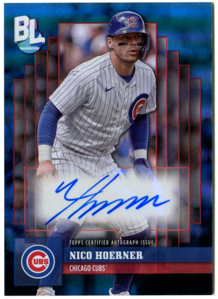 2020 Topps Baseball Nico Hoerner 1985 On Card Rookie Auto