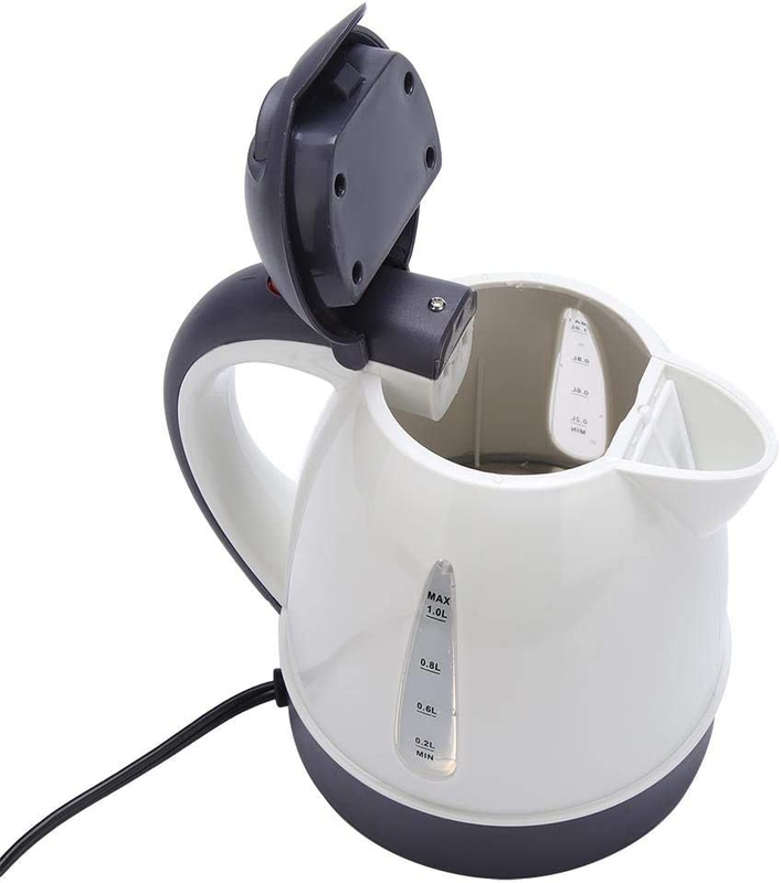 Kettle Electric- Portable 1000Ml 12V Travel Car Truck Kettle Water Heater Bottle