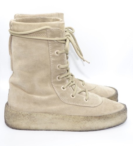 Yeezy Season 2 Crepe Boots Size 40 Mens Made In Spain Beige Yeezy Season 2 Crepe Boots Size 40 Mens Made In Spain Beige