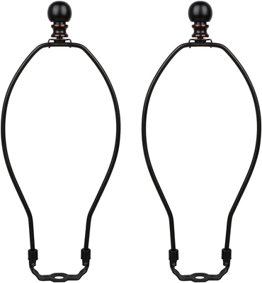 Black lamp harp and finial deals