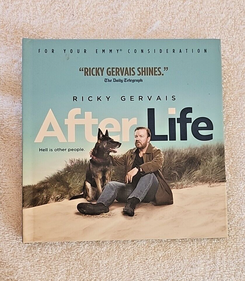 AFTER LIFE Ricky Gervais NETFLIX DVD Complete Season 1 FYC