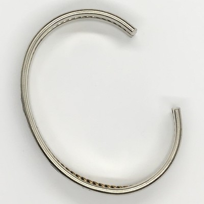 STERLING BRACELET Vintage Jerry COWBOY AMERICAN Silver Cuff 925