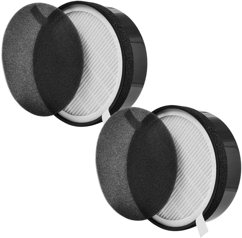 Replacement Filter LV-H132-RF for Levoit Air Purifier LV-H132, 2 Pack HEPA and A
