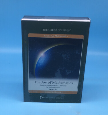 The Great Courses Basic Math Parts 1 2  & Guidebook  & Joy Of Mathematics Bundle