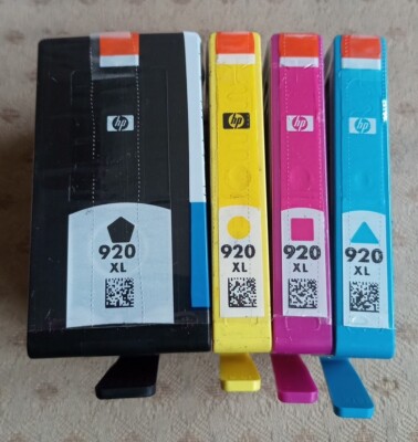 HP 920XL Black Cyan Magenta Yellow. Tintenpatronen DE-Kostenloser versand!