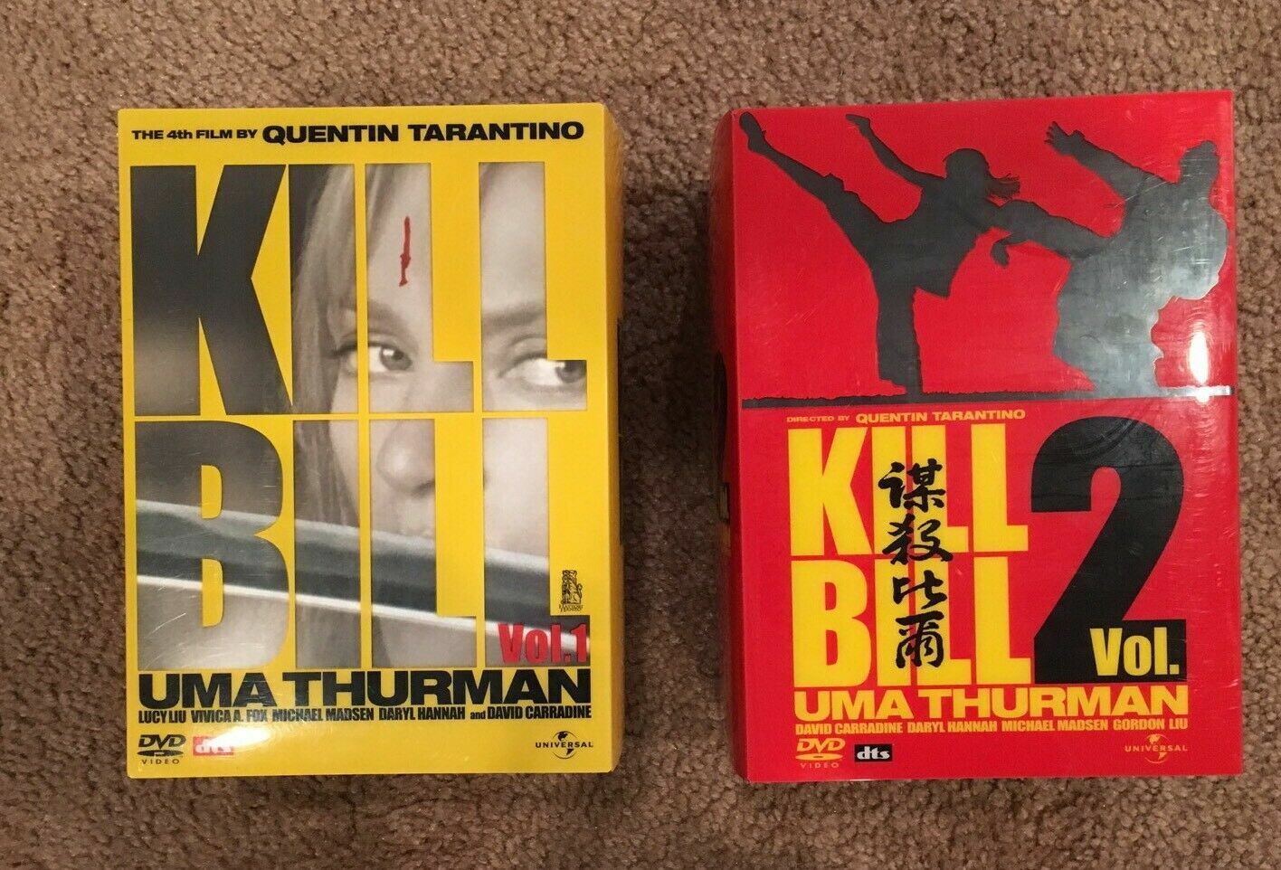 キル・ビル プレミアムBOXVol.1.2セット〈各30000セット限定生産品〉 キル・ビル プレミアムBOXVol.1.2セット〈各30000セット限定生産