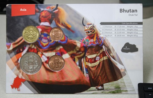 1979 BHUTAN ~MINT SET ~ ORIGINAL EDUCATIONAL INFO SEALED BLISTER PACK ~ SALE #1