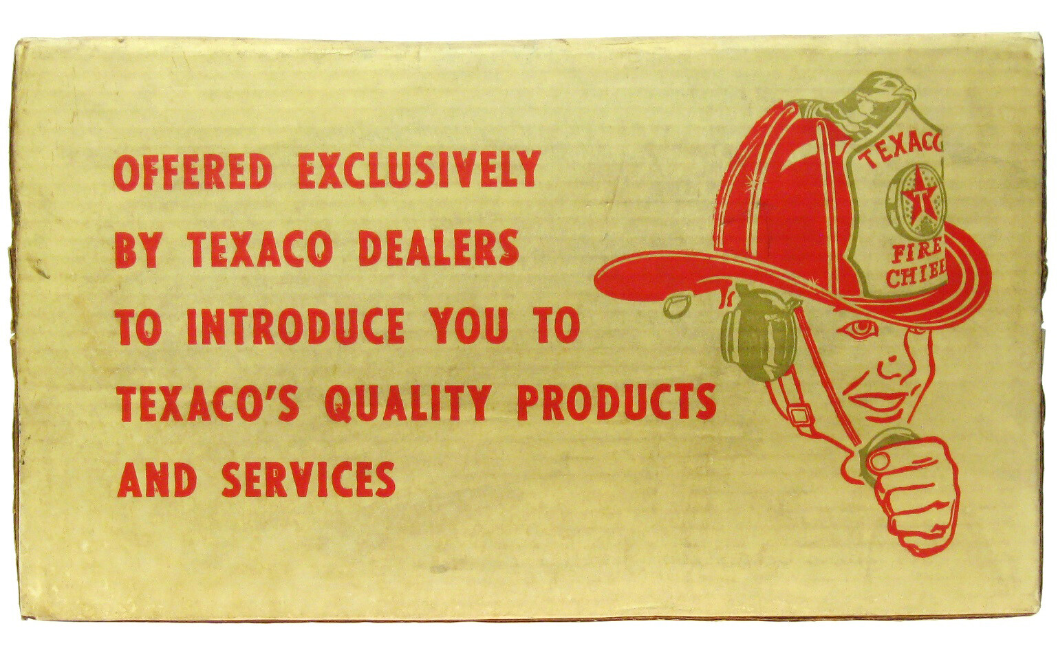 ビンテージ TEXACO FIRE-CHIEF ダストボックス ゴミ箱