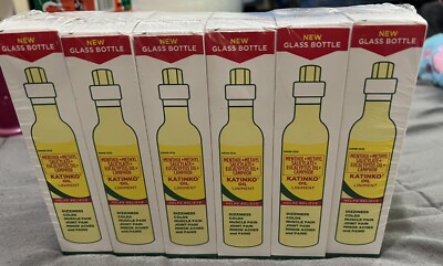 Katinko Oil Liniment 35ml  x 12 Pcs  in glass Bottle Free shpng to US