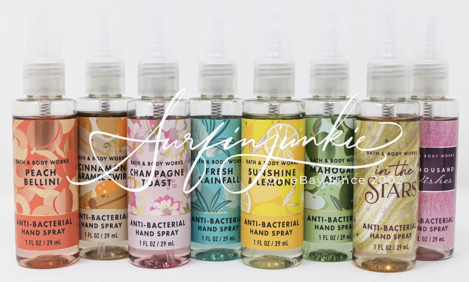 Bath & Body Works 抗菌ハンドスプレー 4種セット 4X ~ Bath & Body Works Anti-Bacterial Hand Spray ~ LARGE