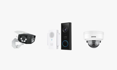An image depicting 15% off home surveillance