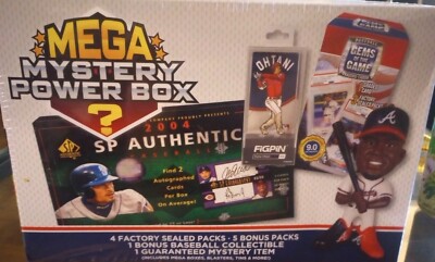 Mega mystery power box baseball 2024 Ohtani, Acuna, Ichiro RC?!?!?!? 