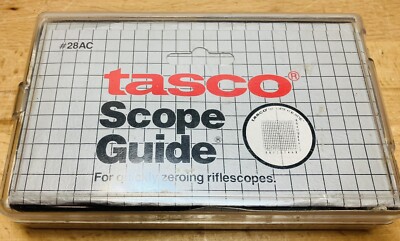 Tasco Scope Guide Bore Sighting System #28AC Free Shipping
