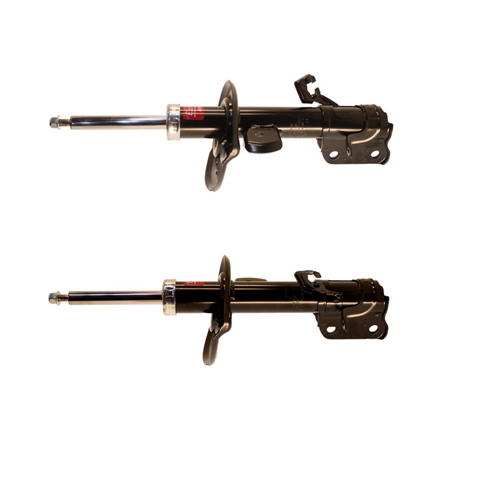 Nissan K-16 スーパーバックホー 2PCS KYB FRONT RIGHT & LEFT Strut Shock Absorber For 2013
