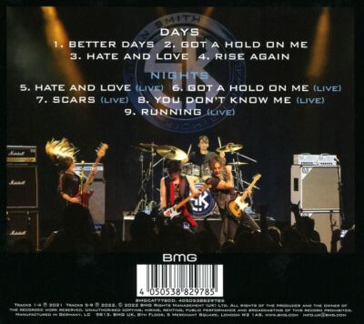 ADRIAN SMITH/RICHIE KOTZEN BETTER DAYS...AND NIGHTS NEW CD