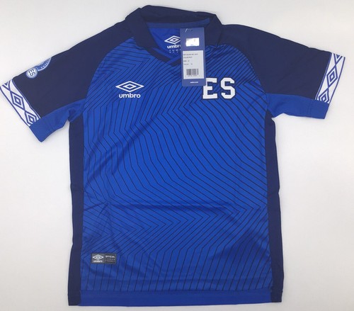 ウェア BAL / UMBRO LS SOCCER JERSEY BLUE Umbro Men's XL Blue El Salvador Soccer Official Licensed