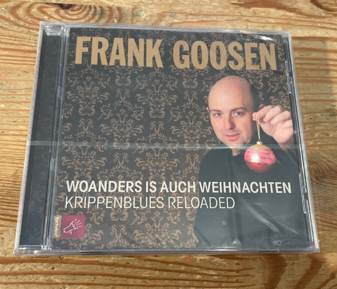 CD Hr Frank Goosen - Woanders ist auch Weihnachten (76 min) TACHELES jc OVP