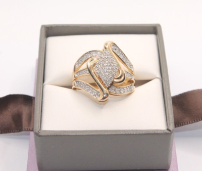 10ct Gold & Diamond Ring 0.50ct MHJ