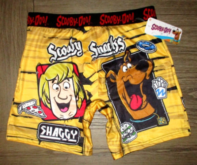 MENS SCOOBY-DOO SHAGGY BOXER BRIEF SIZE L (36/38)