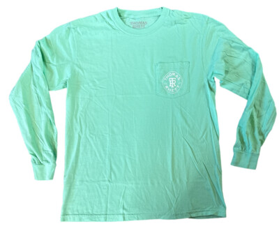 Thomas Rhett Long Sleeve Pocket Center Point Tour TShirt Mint Green Unisex XL