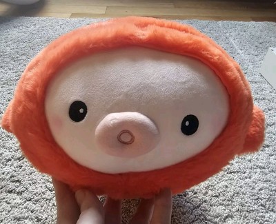 Takashoji 14'' Orange Clownfish Kiguromi Pink Octopus Plush NWT Round 1