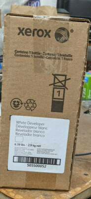 Xerox iGen 5 Press White Developer 505S00052 NEW 